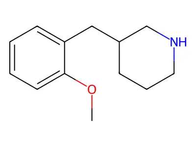 3-(2-Methoxy-benzyl)-piperidine structure