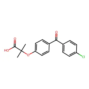 非诺贝特酸 structure