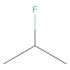 2-氟丙烷 structure