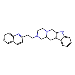 Quinethindole structure