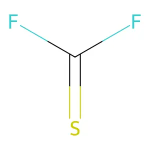二硫氟化碳 structure