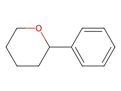 2-Phenyloxane structure