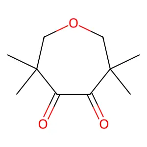 4,5-Oxepanedione, 3,3,6,6-tetramethyl- structure