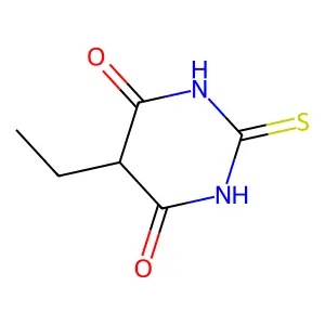 5-Ethyl-2-thiobarbituric acid structure