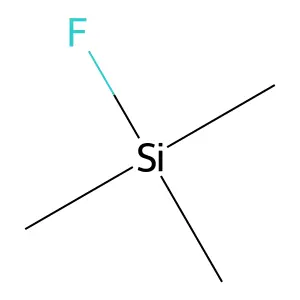 三甲基氟硅烷 structure