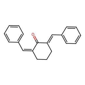 2,6-Dibenzylidenecyclohexanone structure