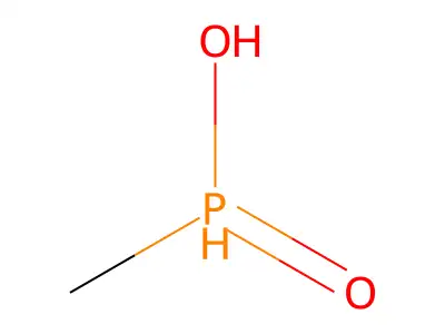 Phosphinic acid, methyl- structure