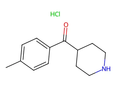 4-(4-Methylbenzoyl)piperidine hydrochloride structure