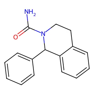 1-苯基-3,4-二氢异喹啉-2(1H)-甲酰胺 structure