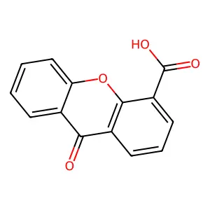 9-Oxo-9H-xanthene-4-carboxylic acid structure