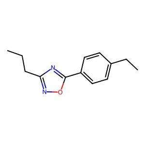 5-(4-Ethylphenyl)-3-propyl-1,2,4-oxadiazole structure