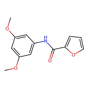 N-(3,5-dimethoxyphenyl)furan-2-carboxamide structure
