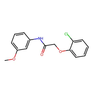 2-(2-chlorophenoxy)-N-(3-methoxyphenyl)acetamide structure