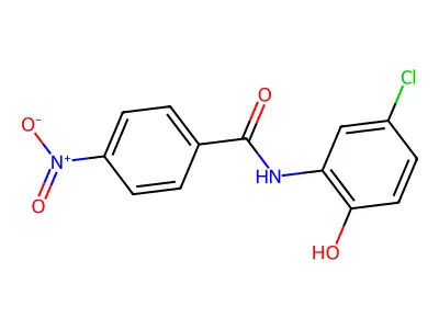 N-(5-chloro-2-hydroxyphenyl)-4-nitrobenzamide structure