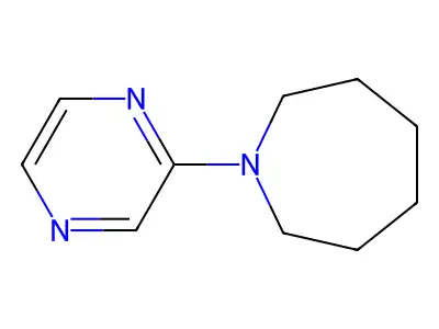 1-Pyrazin-2-ylazepane structure