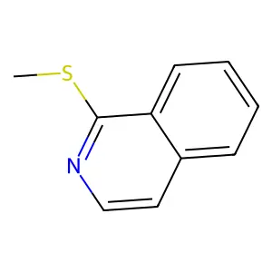 1-Methylsulfanylisoquinoline structure