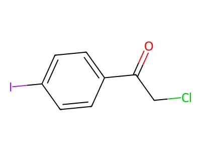 2-Chloro-1-(4-iodophenyl)ethan-1-one structure
