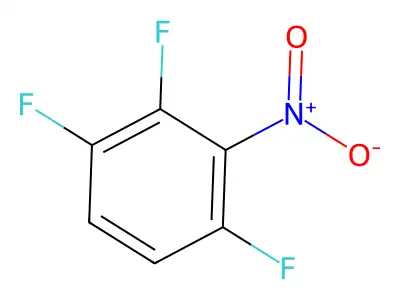 1,2,4-Trifluoro-3-nitrobenzene structure