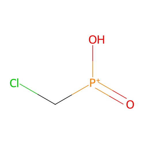 (Chloromethyl)phosphinic acid structure