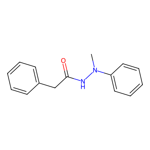 N'-methyl-N',2-diphenylacetohydrazide structure