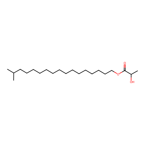 Isostearyl lactate structure