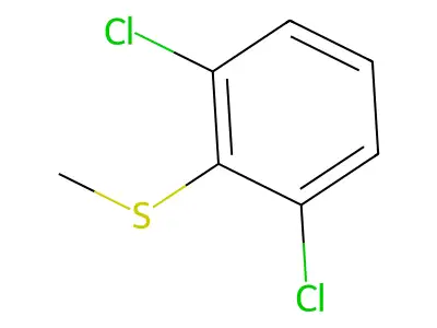 2,6-Dichlorothioanisole structure