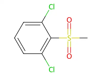 1,3-Dichloro-2-methylsulfonylbenzene structure