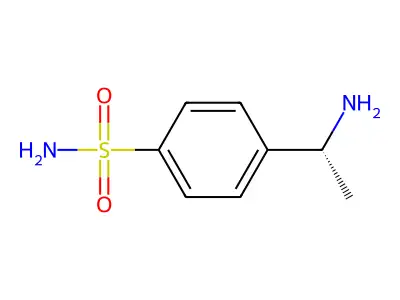 4-(1-Aminoethyl)benzene-1-sulfonamide structure