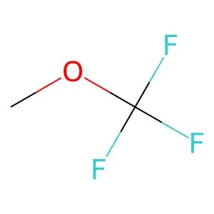 Trifluoromethoxymethane structure