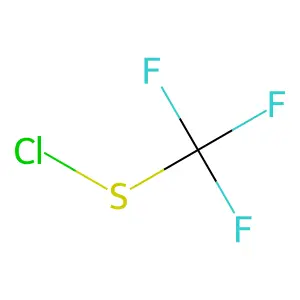 Methanesulfenyl chloride, trifluoro- structure