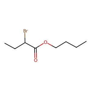 Butanoic acid, 2-bromo-, butyl ester structure