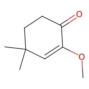 2-Methoxy-4,4-dimethylcyclohex-2-en-1-one structure