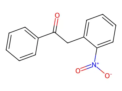 2-(2-Nitrophenyl)-1-phenylethanone structure