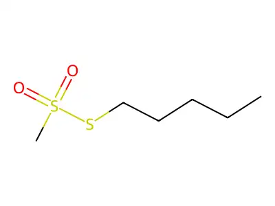 Pentyl methanethiosulfonate structure