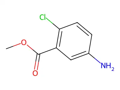 Methyl 5-Amino-2-chlorobenzoate structure
