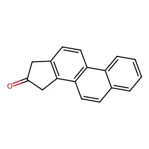 16H-Cyclopenta(a)phenanthren-16-one, 15,17-dihydro- structure