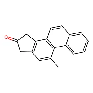 16H-Cyclopenta(a)phenanthren-16-one, 15,17-dihydro-11-methyl- structure