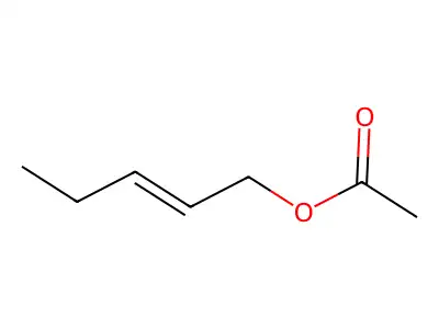 2-Penten-1-yl acetate structure