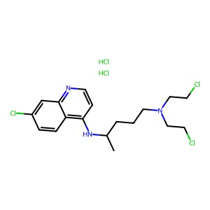 Chloroquin mustard structure