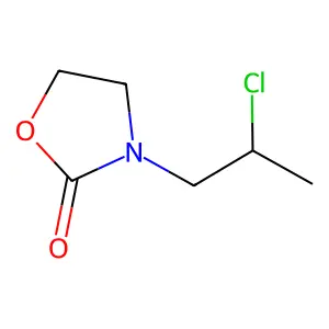 3-(2-Chloropropyl)-1,3-oxazolidin-2-one structure