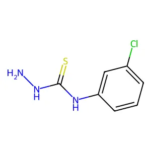 4-(3-Chlorophenyl)thiosemicarbazide structure