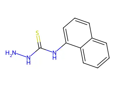 4-(1-Naphthyl)-3-thiosemicarbazide structure