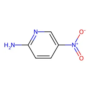 2-Amino-5-nitropyridine structure