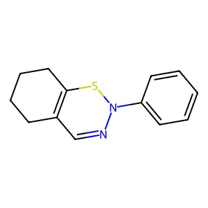 2H-1,2,3-Benzothiadiazine, 5,6,7,8-tetrahydro-2-phenyl- structure