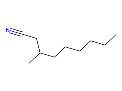 3-Methylnonanenitrile structure