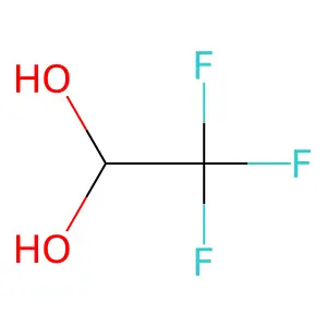 2,2,2-Trifluoro-1,1-ethanediol structure
