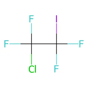 1-Chloro-2-iodotetrafluoroethane structure