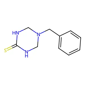 5-Benzyl-1,3,5-triazinane-2-thione structure