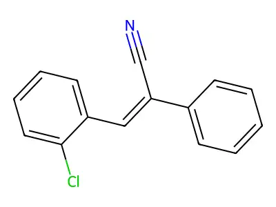 3-(2-Chlorophenyl)-2-phenylacrylonitrile structure