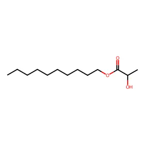 Decyl lactate structure